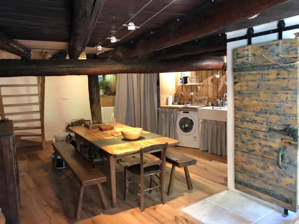 Mon Roc - Maison de montagne atypique avec vue La Grave Extérieur photo