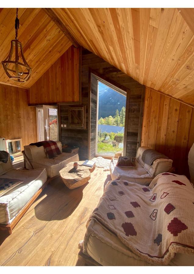 Mon Roc - Maison de montagne atypique avec vue La Grave Extérieur photo