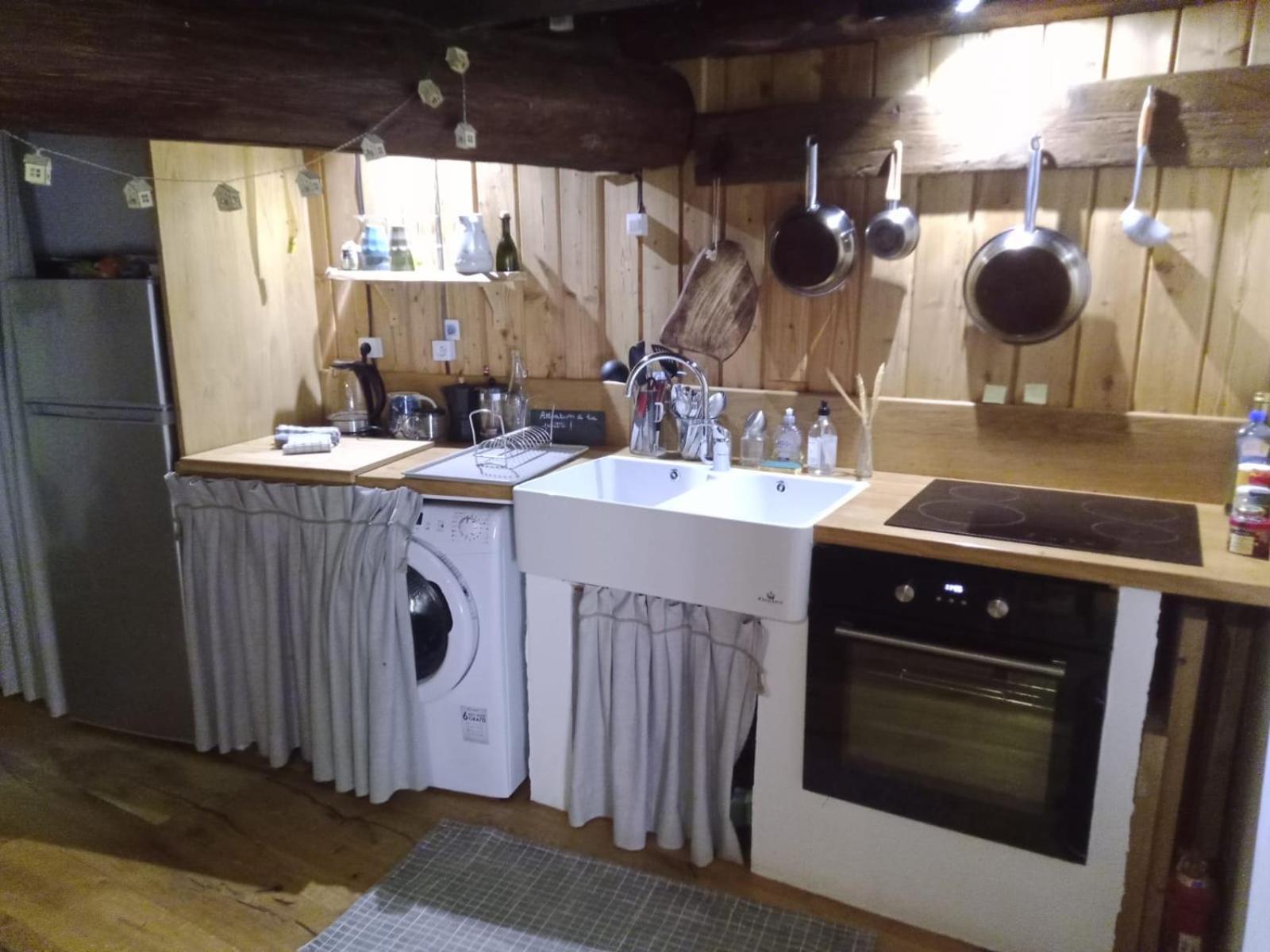 Mon Roc - Maison de montagne atypique avec vue La Grave Extérieur photo