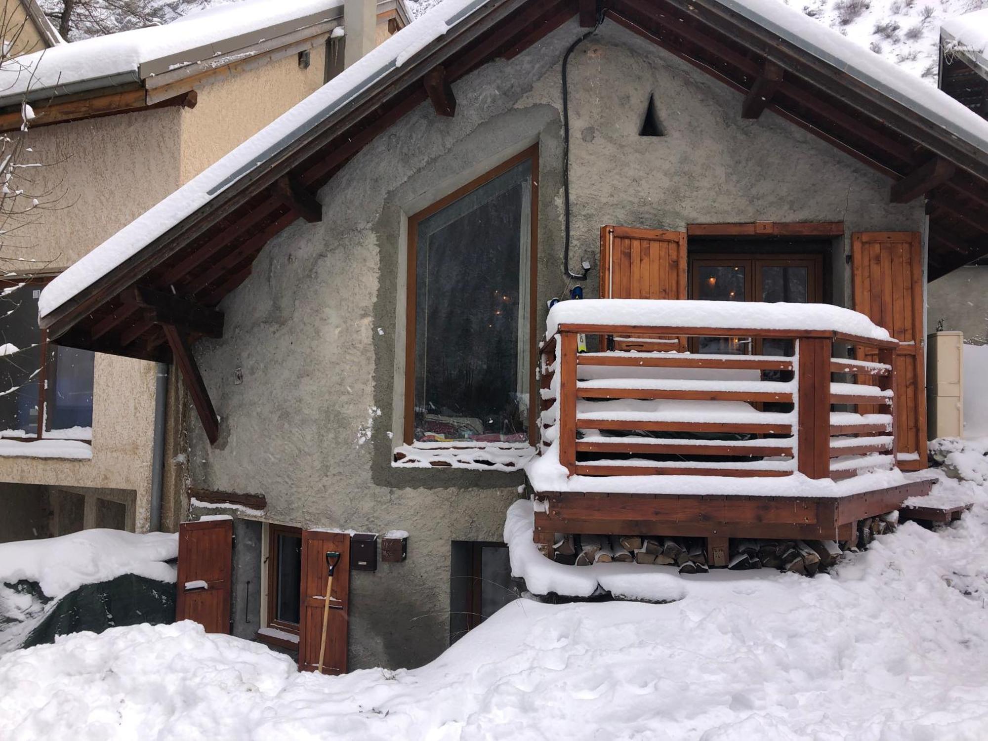 Mon Roc - Maison de montagne atypique avec vue La Grave Extérieur photo